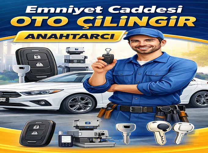 Emniyet Caddesi Oto Çilingir Anahtarcı